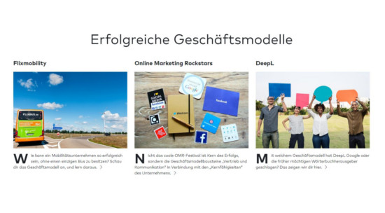 Beispiele erfolgreicher Geschäftsmodelle