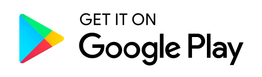 Google Play button in Weiß