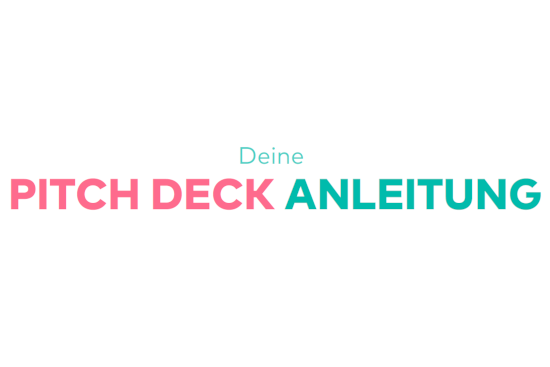 Vorschau der Pitch Deck Anleitung