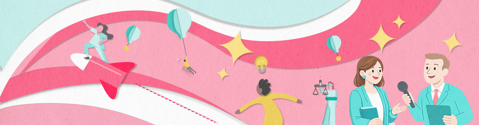 Eine Illustration zum Interview mit Maria Kieslich.