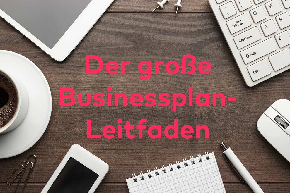 Schreibtisch mit Schriftzug