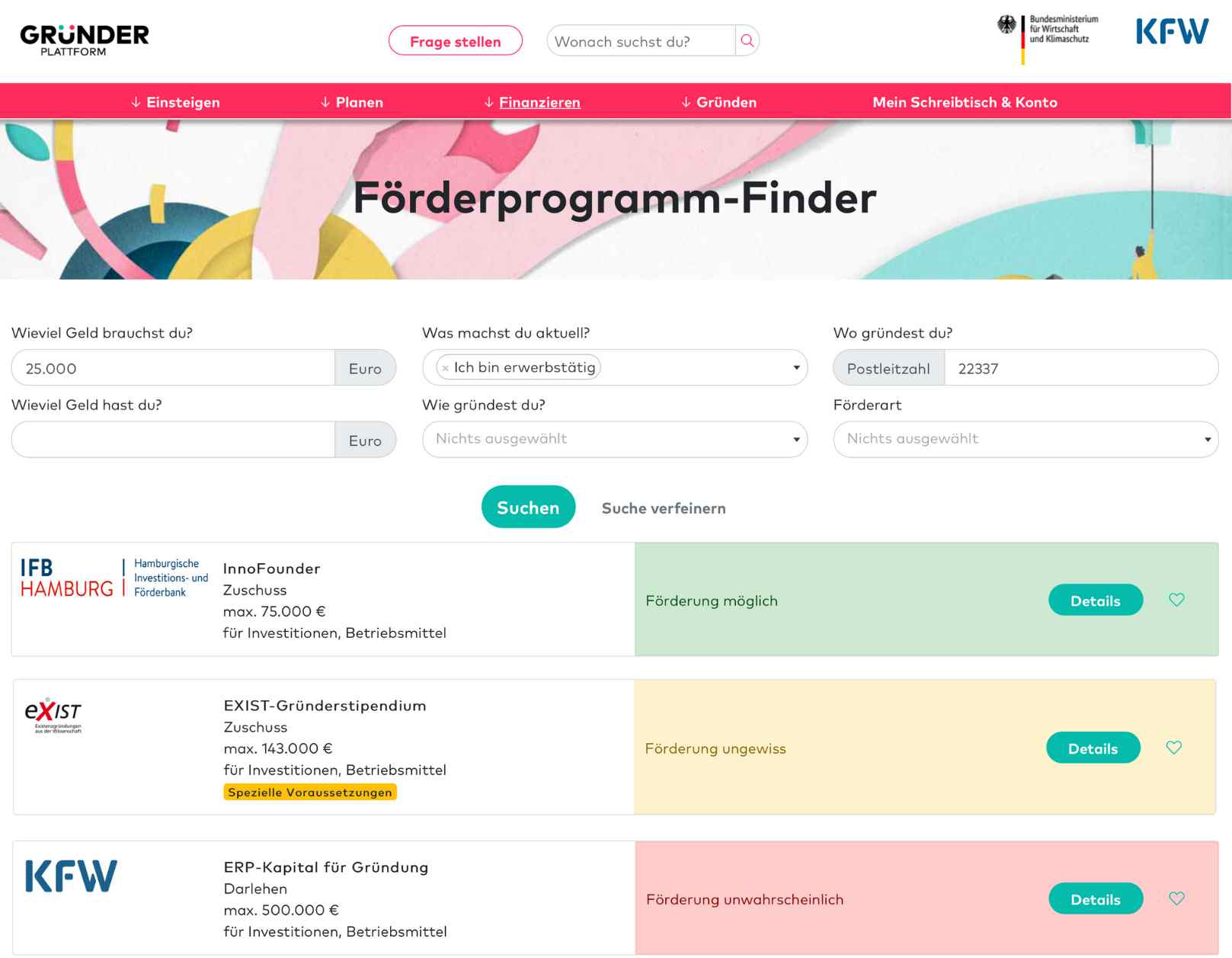 foerderfinder_gruenderplattform