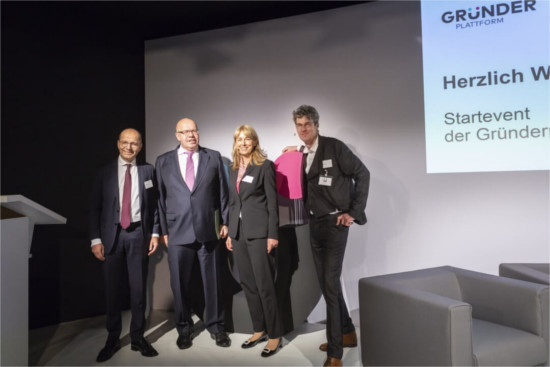 KfW, BMWi und Businesspilot beim GoPublic Event