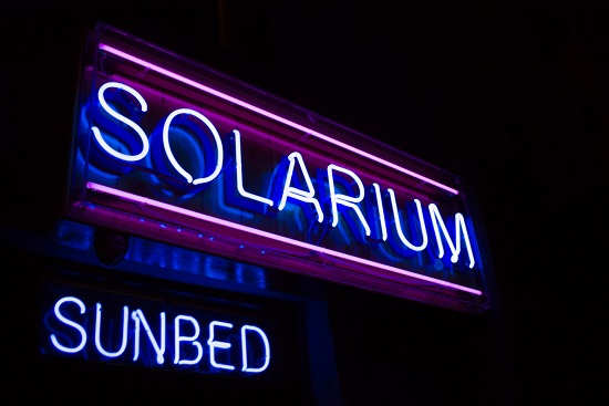 Leuchtschild Solarium Leuchtschild Solarium