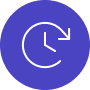 Icon_ClockClockwise_white-on-indigo