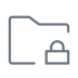 Icon_FolderSimpleLock_Grey