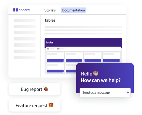 Customer support graphic