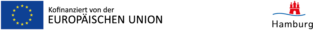 Logo Europäischer Sozialfonds Plus Hamburg