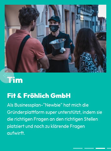Zitat von Tim von der Fit und Fröhlich GmbH