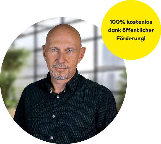100% kostenlos Dank öffentlicher Förderung