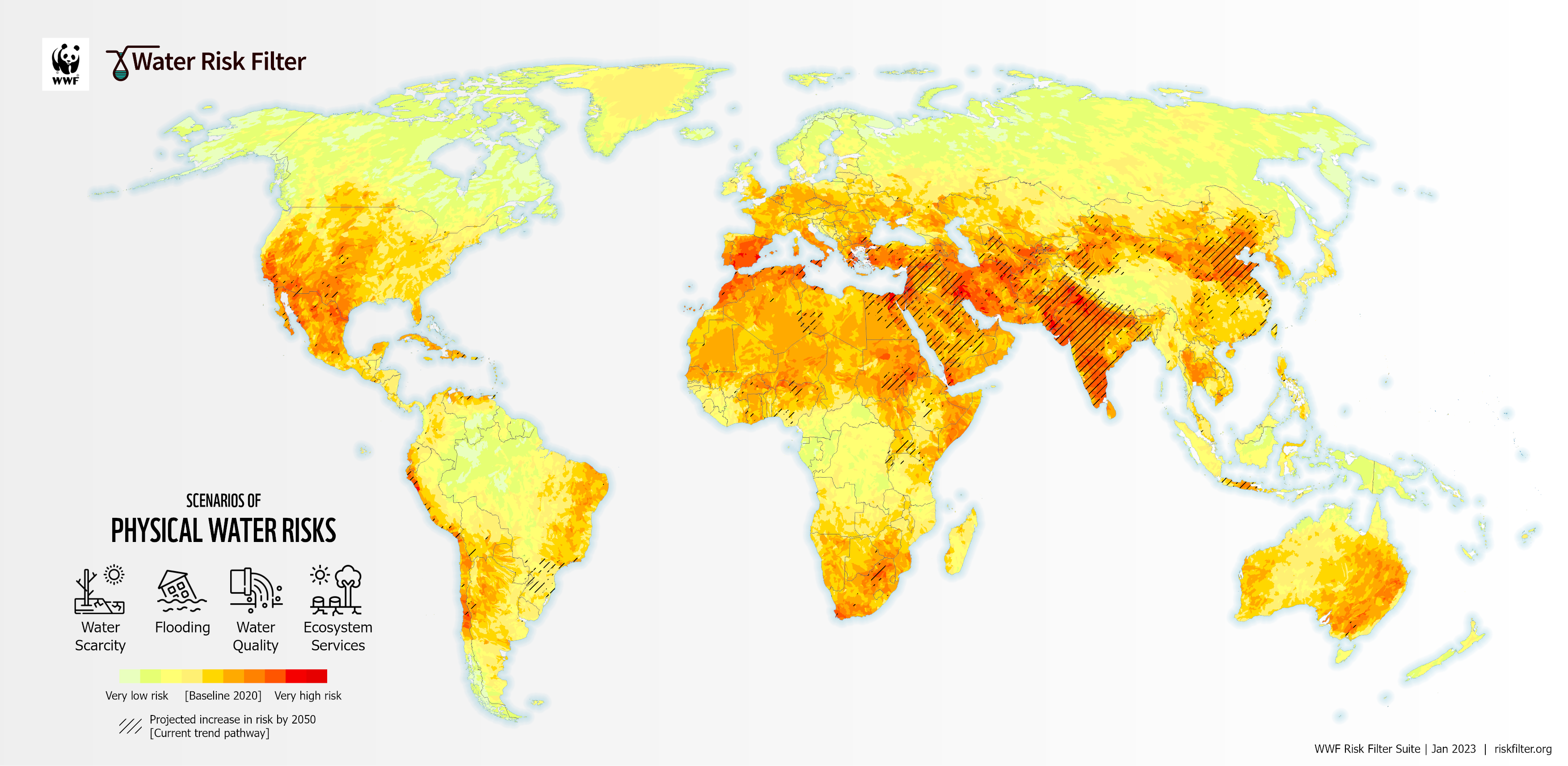 WRF_2021_GLO_1Physical_Risks_CurrentTrend_2050_riskChangeHatch_Light.png