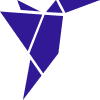 Icon_Freedom Icon eines Origami-Vogels