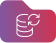 icon representing database management