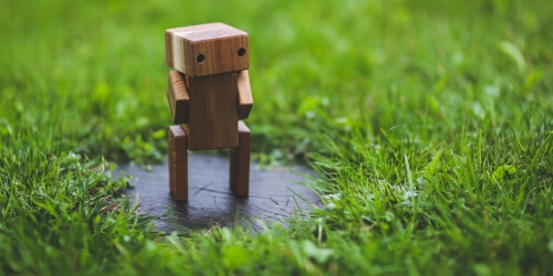 little wood puppet